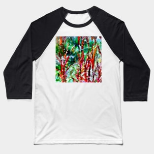 Autumn Grasses Abstract Baseball T-Shirt